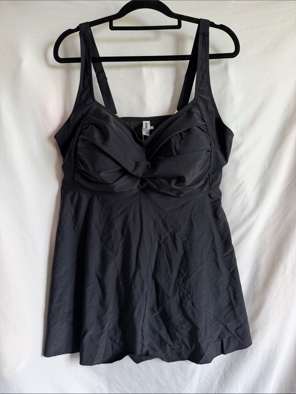 Black Swimsuit Tankini Top